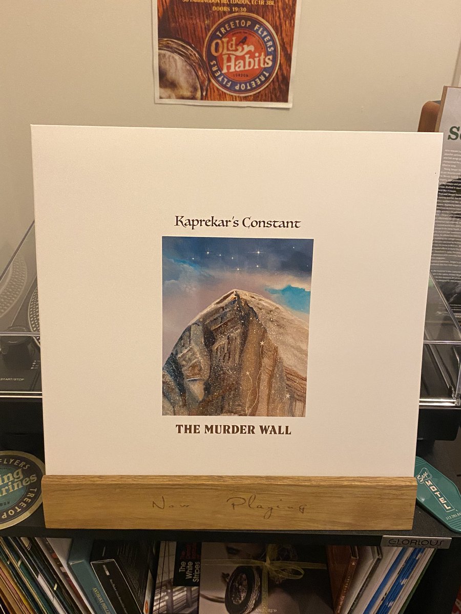 tnewboultmusic's tweet photo. Next up, and the penultimate selection of my albums of the year is The Murder Wall by @Kaprekars 

#22from22
#PlayMoreRecords https://t.co/dVE8Ixuc6G