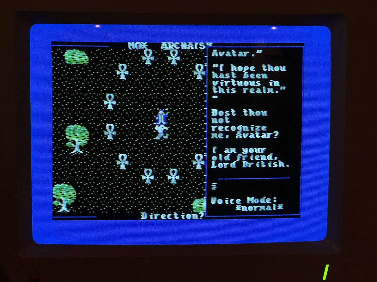 I finally got a chance to play Nox Archaist by <a href="/6502Workshop/">Nox Archaist</a> on my Apple IIGS and just had an Ultima flashback when I ran into Lord British <a href="/RichardGarriott/">Richard Garriott</a>.