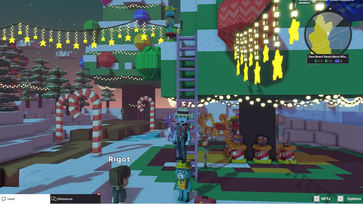 ThatShudBaThing's tweet photo. @TheSandboxGame @carebears I found a @carebears blue construction worker in Merry Beary Winterfest! 👷🐻 #SeasonsGreetingsTSB https://t.co/xXEp7gCbdE