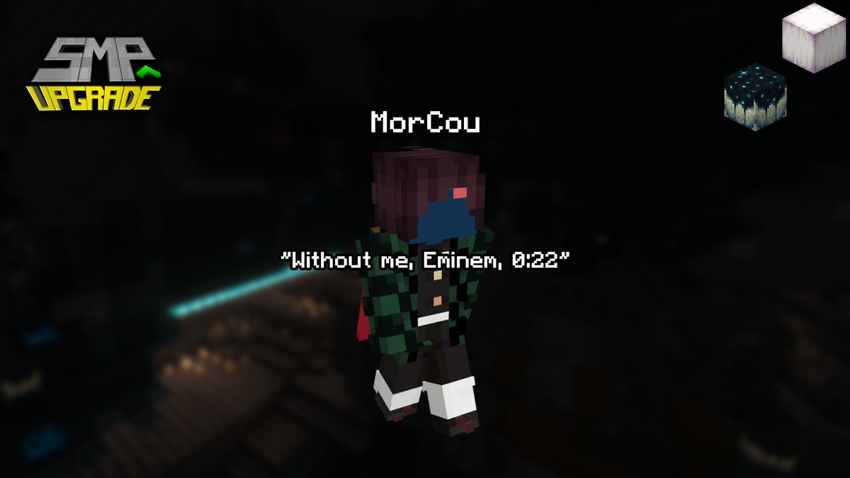 SMPUpgrade's tweet image. An old member makes his return, please welcome back @MorCou_! #SMPUpgrade