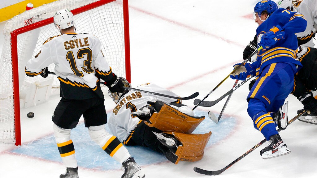 WBZ Boston Sports on Twitter "Tuch's 2nd goal gives Sabres 43 win in OT over Bruins https