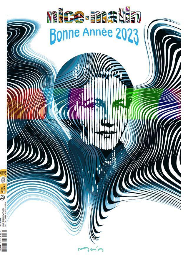 Nice_Matin's tweet photo. La une de Nice-Matin du dimanche 1er janvier 2023 : très bonne année à toutes et à tous ! https://t.co/fMnLe3aElS