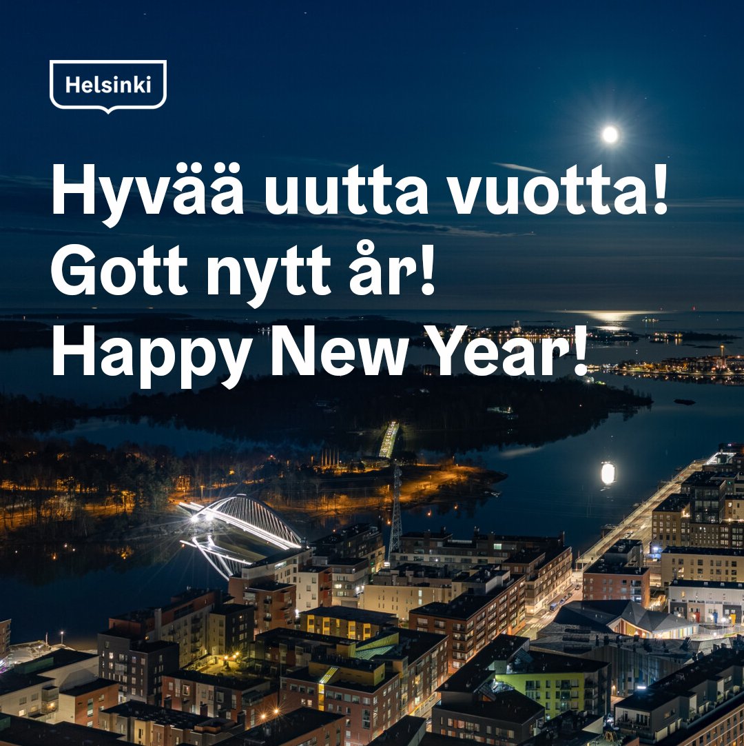 Wishing a Happy and Safe New Year to each of our 658,457 Helsinki residents and everyone in Finland! 

@filsdeproust: 