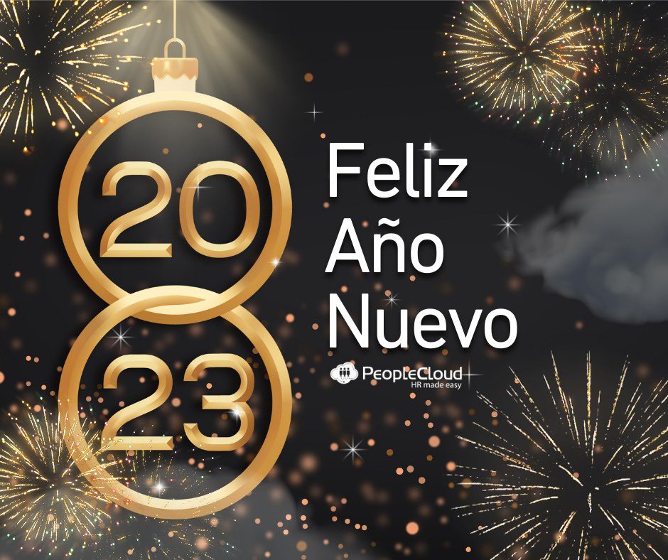 PeopleCloud_HRM's tweet photo. Que este año nuevo sea 1000 veces mejor para ti, tu familia, tu empresa y todos los que te rodean.🥰

Paz, amor y mucha felicidad. 
¡Feliz inicio de año 2023! 🫰✨ https://t.co/UEqaN5p8QM