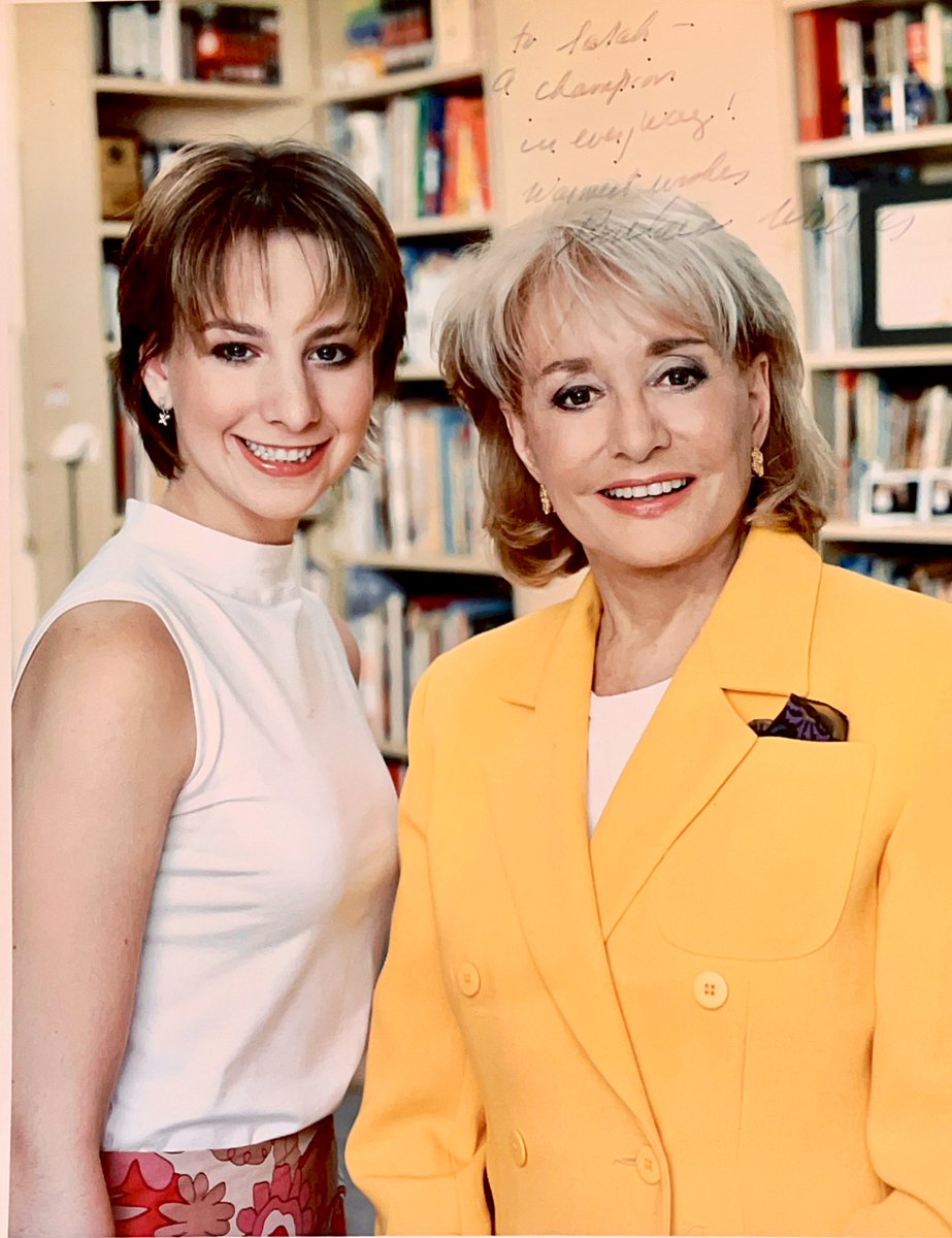 One of the great honors of my post-Olympic journey was meeting and learning from people like Barbara Walters. This is from when I was one of her “10 Most Fascinating People of 2002.” A real trailblazer!