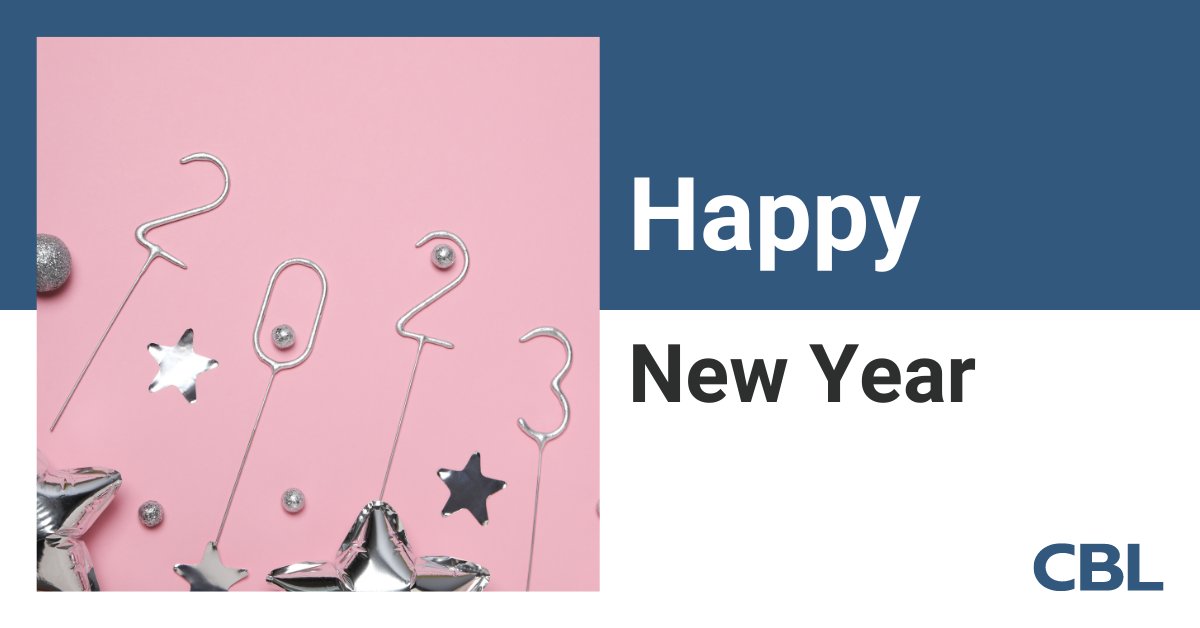 2023 will soon be here — may it be a year filled with joy, opportunities, creativity and growth. From our CBL family to yours, HAPPY NEW YEAR! 💙