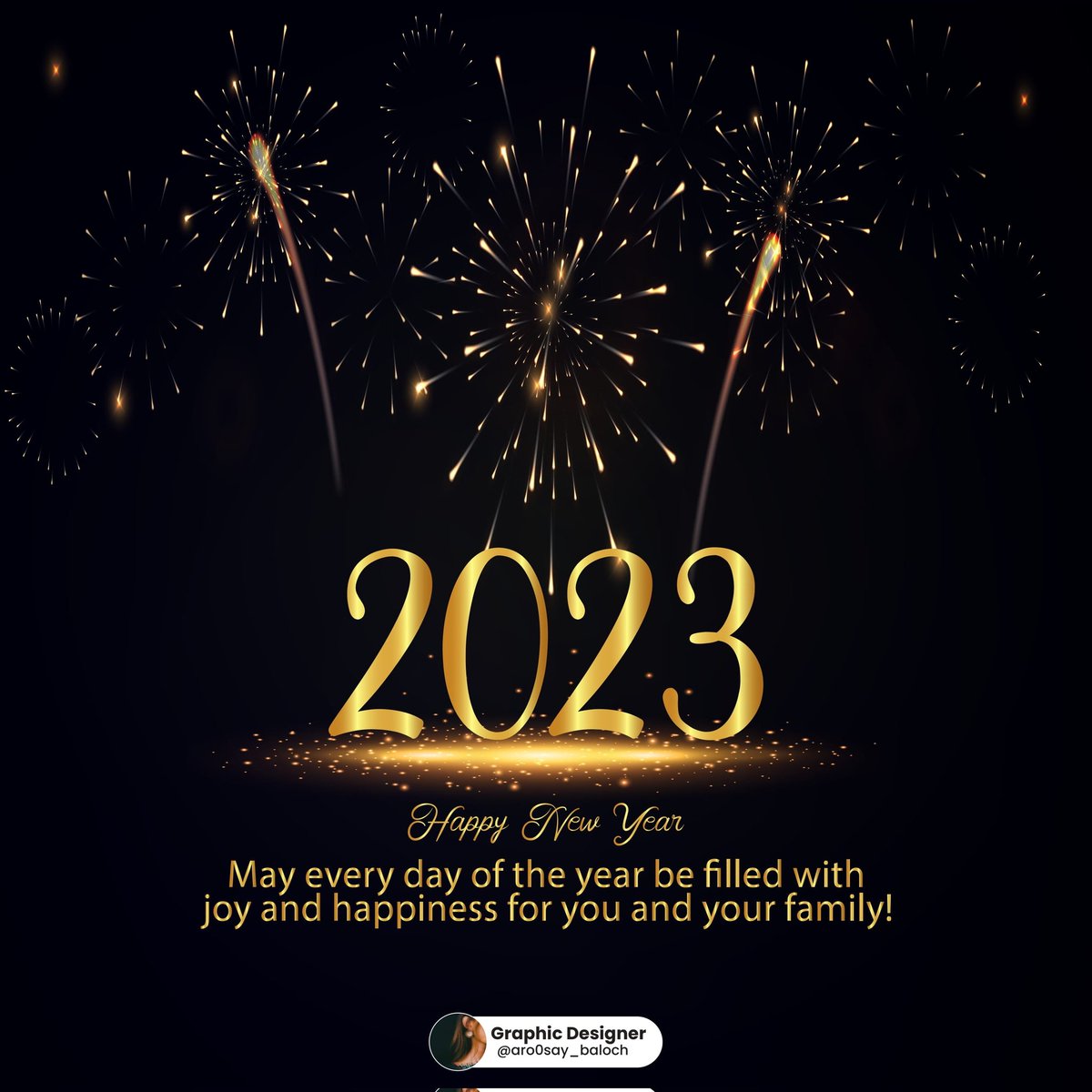 Aroosay3's tweet photo. May every day of the year ne filled with joy and happiness for you and your family ✨💞
#HappyNewYear 
#HappyNewYear2023 
#Welcome2023 
#goodbye2022 
#NewYear 
#aro0say_baloch https://t.co/SFEffVO7Yb