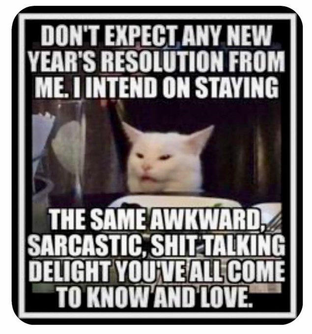 This is so me those of you who know me know 🤣😂🤣😂😘 #newyearseve #funnymemes #thatpart #sootrue https://t