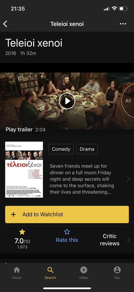Ók núna er ég rosalega forvitin. Var að skoða Villibráð og minnti einmitt á að hún væri byggð á annari mynd. Já ítalskri, en sá þá að það er búið að gera þessa mynd á allavega 23 tungumálum, er það “the thing” eða er hún bara gasaslega vinsæl, veit einhver?