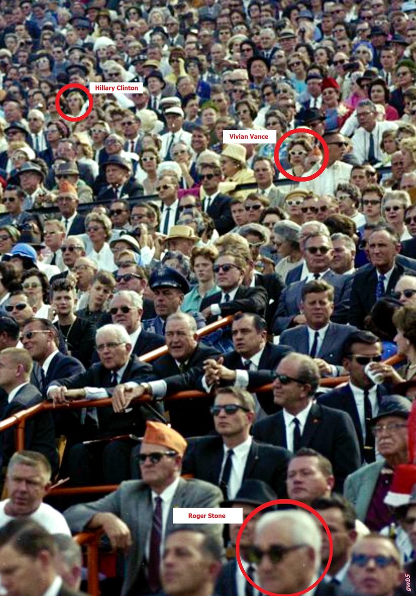 @BeschlossDC Vivian Vance, Hillary Clinton and Roger Stone. #gwb5