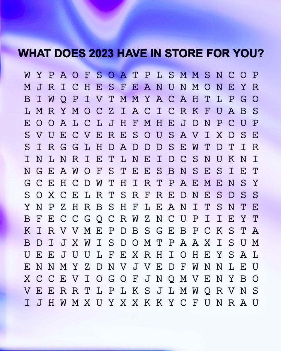 electrasoul444's tweet photo. WHAT’S THE ENERGY FOR YOU IN 2023? ✨ FIRST THREE WORDS YOU SEE! https://t.co/Jjb9VRuZaH
