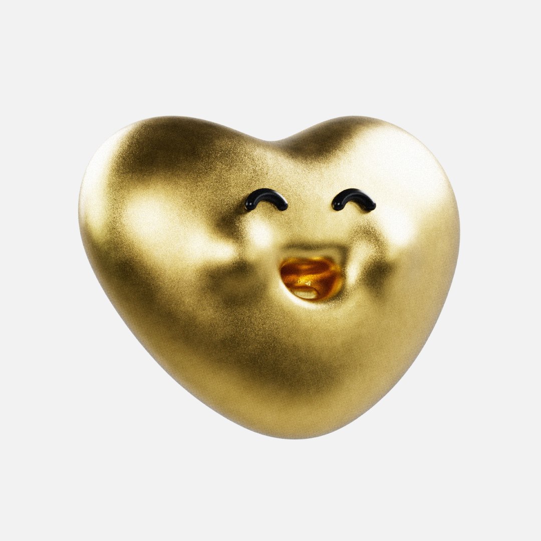 Final round of Hearties is complete! Thought it would be fitting to make #100 in gold 💛