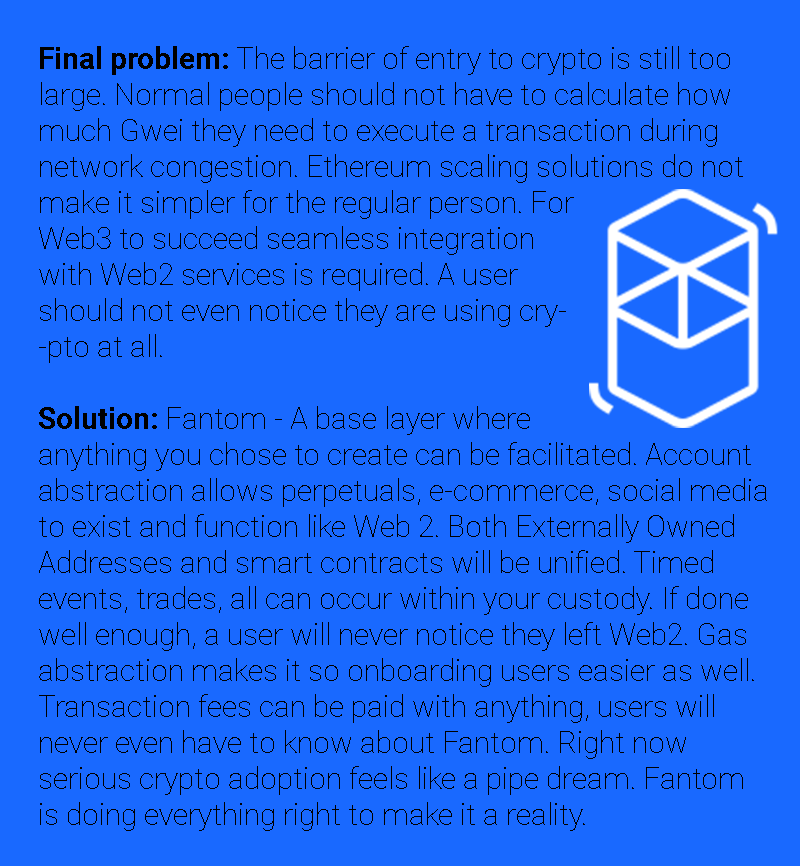 cryptohamm's tweet photo. Thought this old $LINK thesis needed updating, I believe $FTM will break the barrier of entry for the average person.

With FVM, network upgrades, and optimizations on the horizon it is hard to ignore $FTM.

A base layer where anything you chose to create can be  facilitated👻! https://t.co/L74ap6dQEu