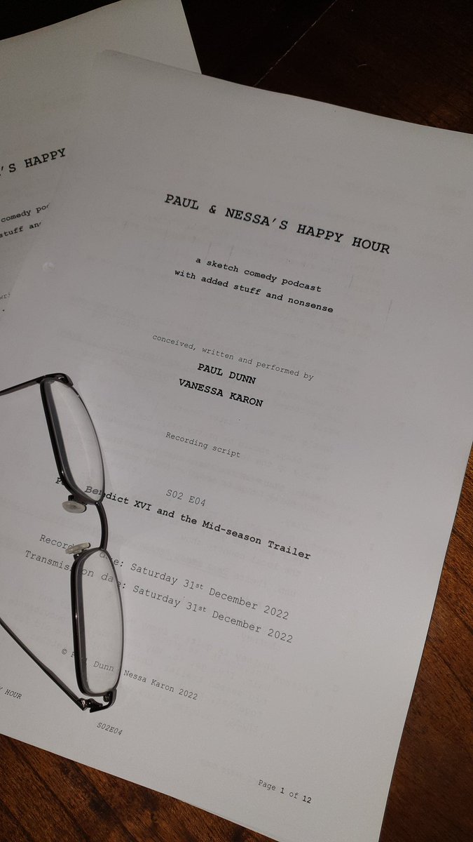 Paul & Nessa's Happy Hour 🎙️🤣 tweet media