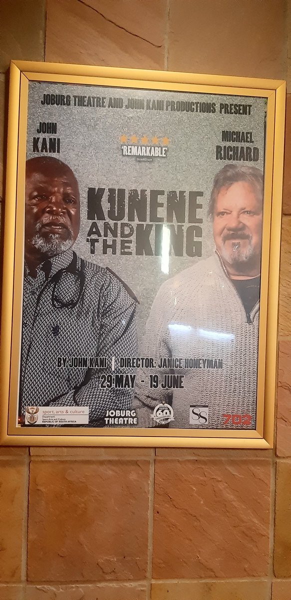 raitlhwane's tweet photo. KUNENE AND THE KING. Jo'burg Theatre. May 2022. https://t.co/KkztXRXfwK