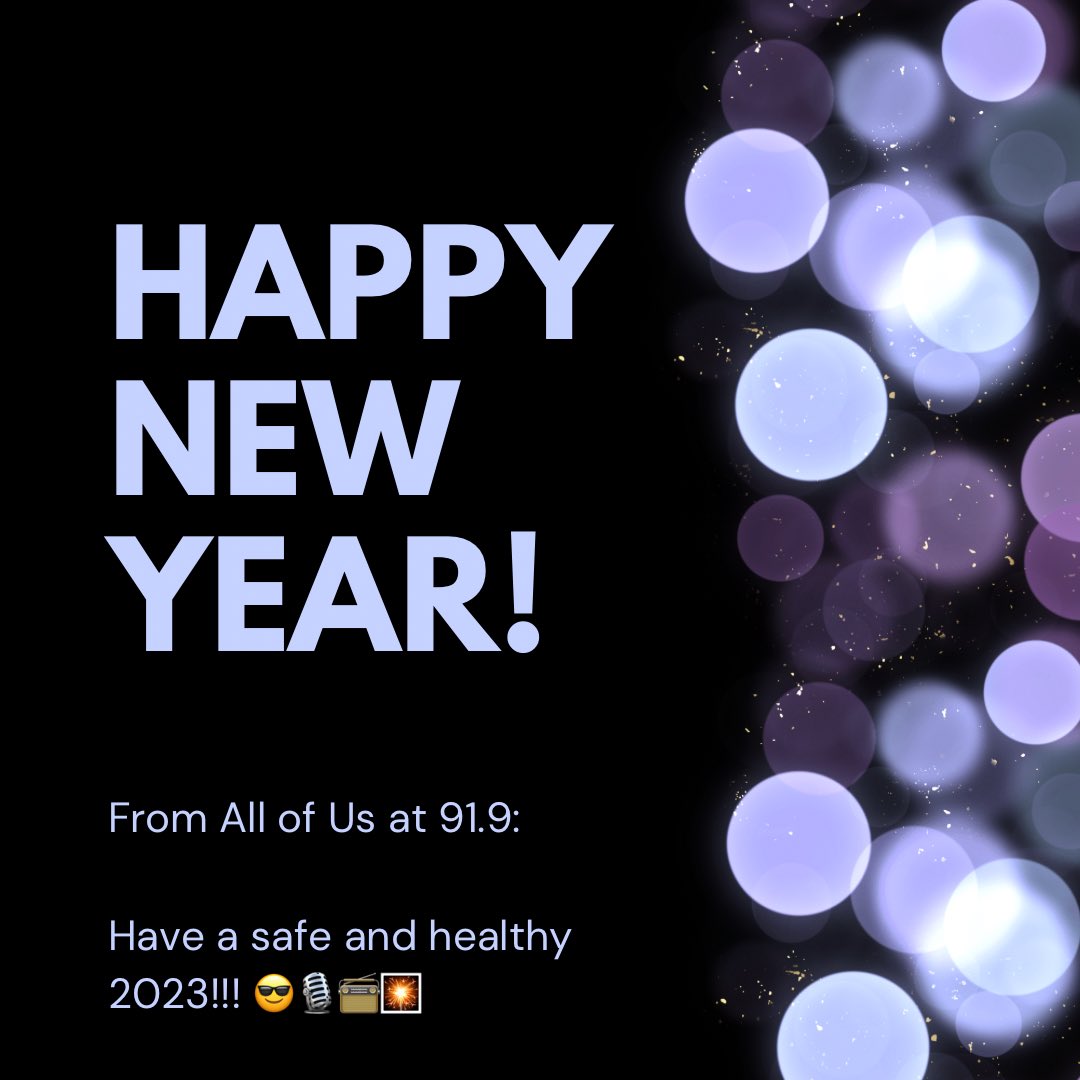 We thank you for supporting our diverse local programs in music, sports, and public affairs throughout 2022! Here’s to an even better 2023!! #HappyNewYear #LetsGoPeay