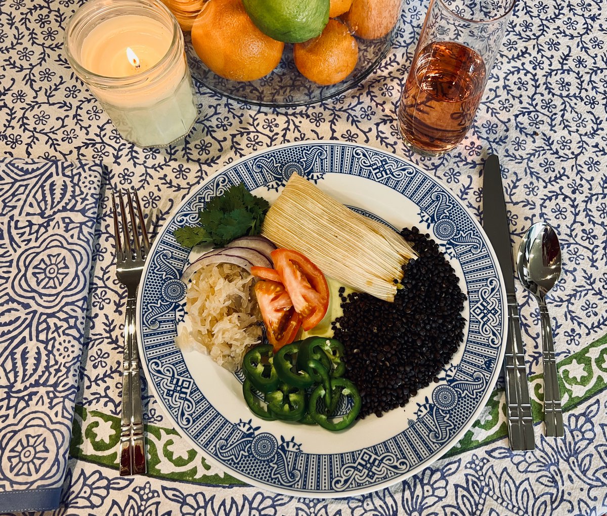 GottaBeCrazy2's tweet photo. @woolbotherer I did not have an greens or black eyed peas, but did make a plate of tamales, sauerkraut, and lentils, as I have been told all of the foods should be eaten on New Year's to bring luck. #RogueMasHunt2022 #item36 #RogueHunt #TeamGottaBeCrazy #HappyNewYear2023 https://t.co/AJgyFi4IAW