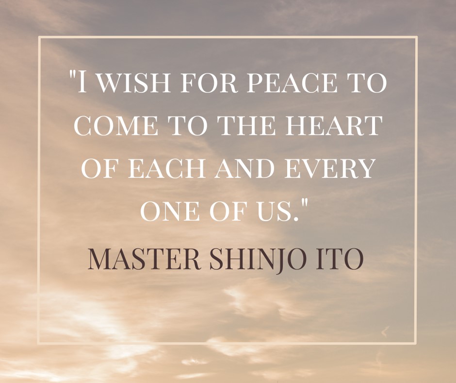 shinnyonews's tweet photo. "I wish for peace to come to the heart of each and every one of us." -Master Shinjo Ito

#shinnyo #buddhism #shareyourshinnyo #peace #harmony #meditation #mindfulness #innerconnectedness #innerpeace #wisdom #compassion https://t.co/2753KfAYLb