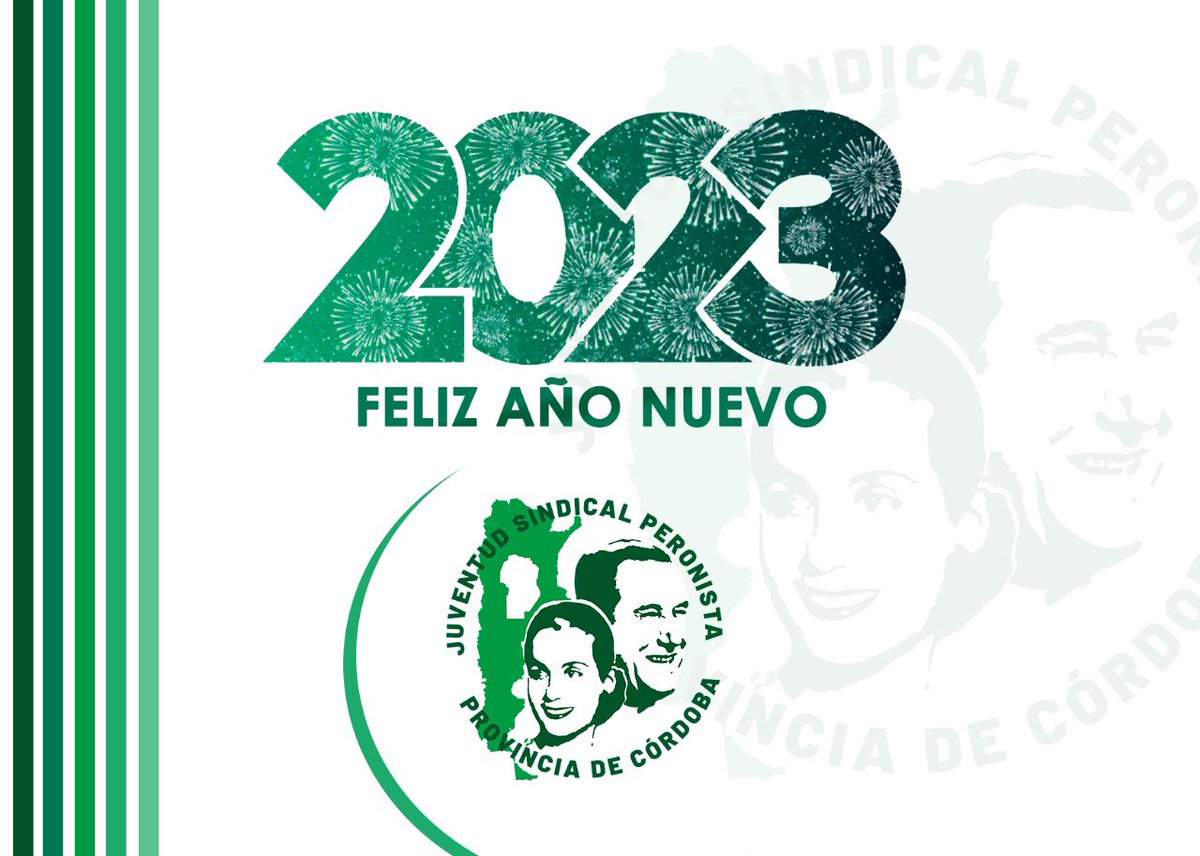 Que tengamos un excelente 2023!
.
Feliz Año Nuevo compañeras y compañeros!