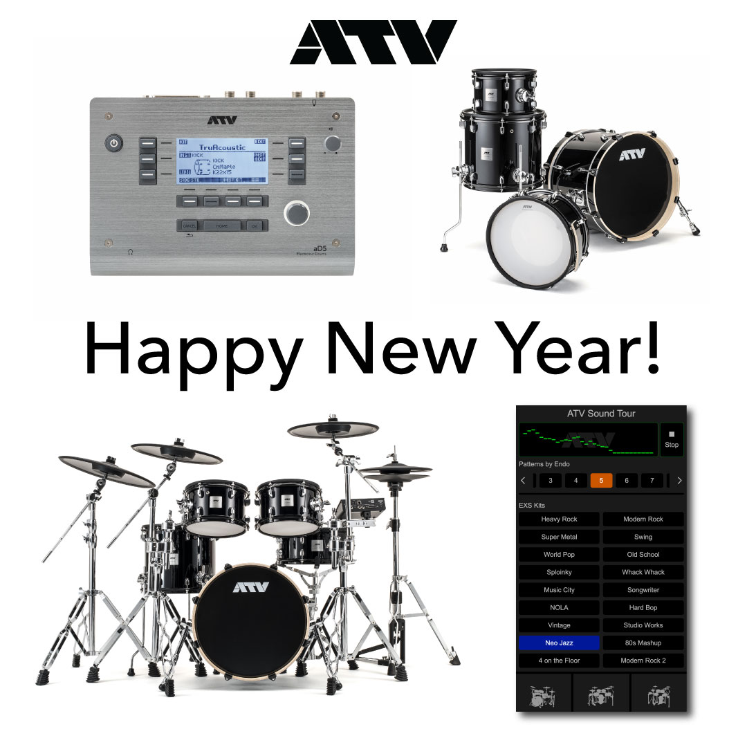 🎍Happy New Year from ATV!🎍

#atvcorporation #atvdrums #electronicdrums