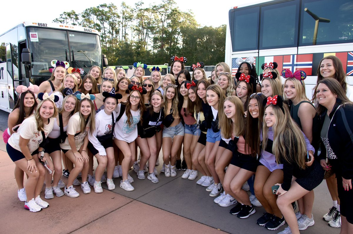 We have been having a blast in Florida getting ready to perform in the Reliaquest Bowl. Disney yesterday, beach today and up next tomorrow is Busch Gardens!