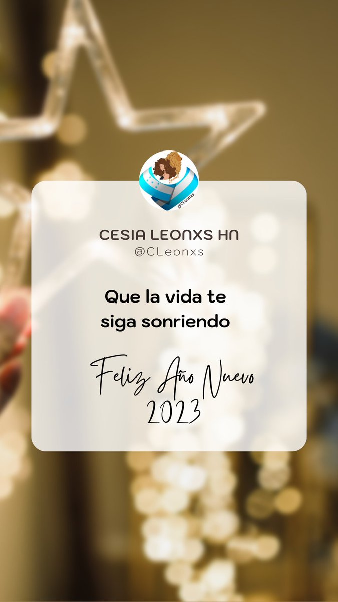 cesia_leonxs's tweet photo. Que Dios nos permita seguir compartiendo momentos único llenos de mágia, viviendo este viaje tan maravilloso llamado vida, llenando de mucho amor y cariño a nuestra Leona, con constante trabajo para verla en la cima del éxito🤩
#FelizAño2023 #LeonaDeHonduras #Leonxs #Leoncitos https://t.co/BDFbwklQwG