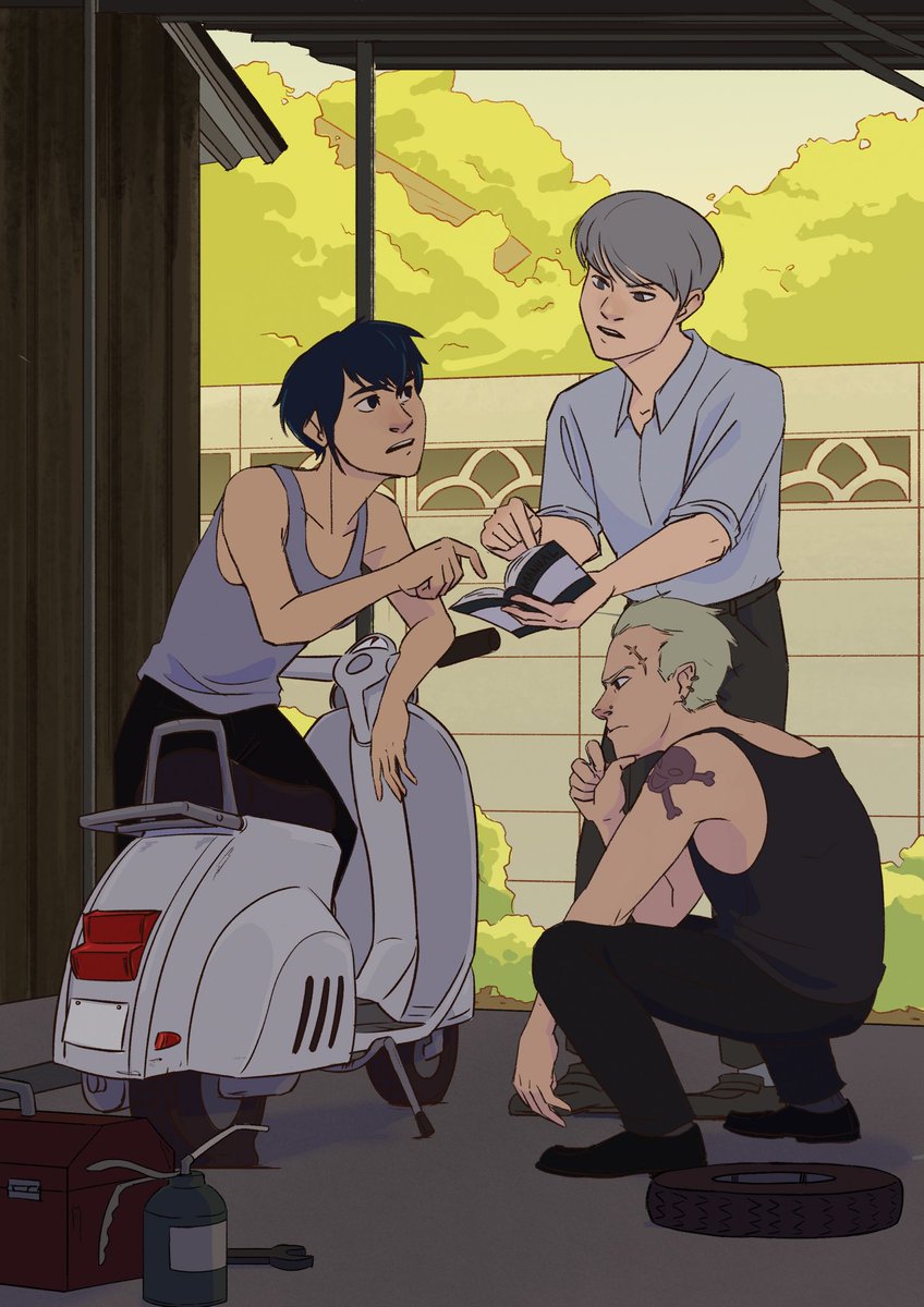 Finished this a looong time ago and I keep forgetting I can post it now. It’s the piece I did for <a href="/upzines/">RANK UP!: Friendship Zine @ COMPLETED</a> !