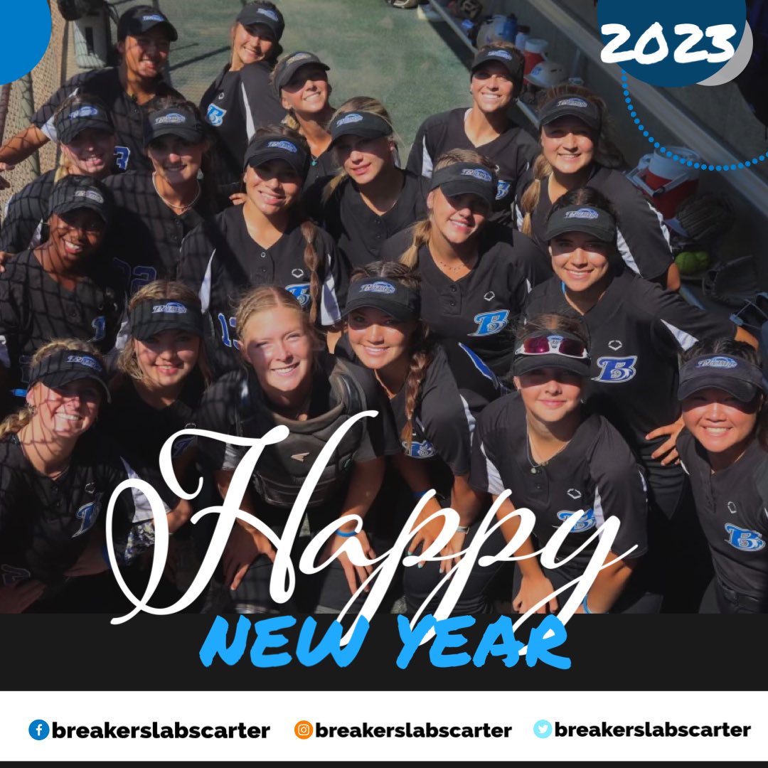 BreakersLabs16G's tweet photo. Happy New Year Everyone! #2023 #breakerslabscarter #softball https://t.co/BJtdv2g3Vg