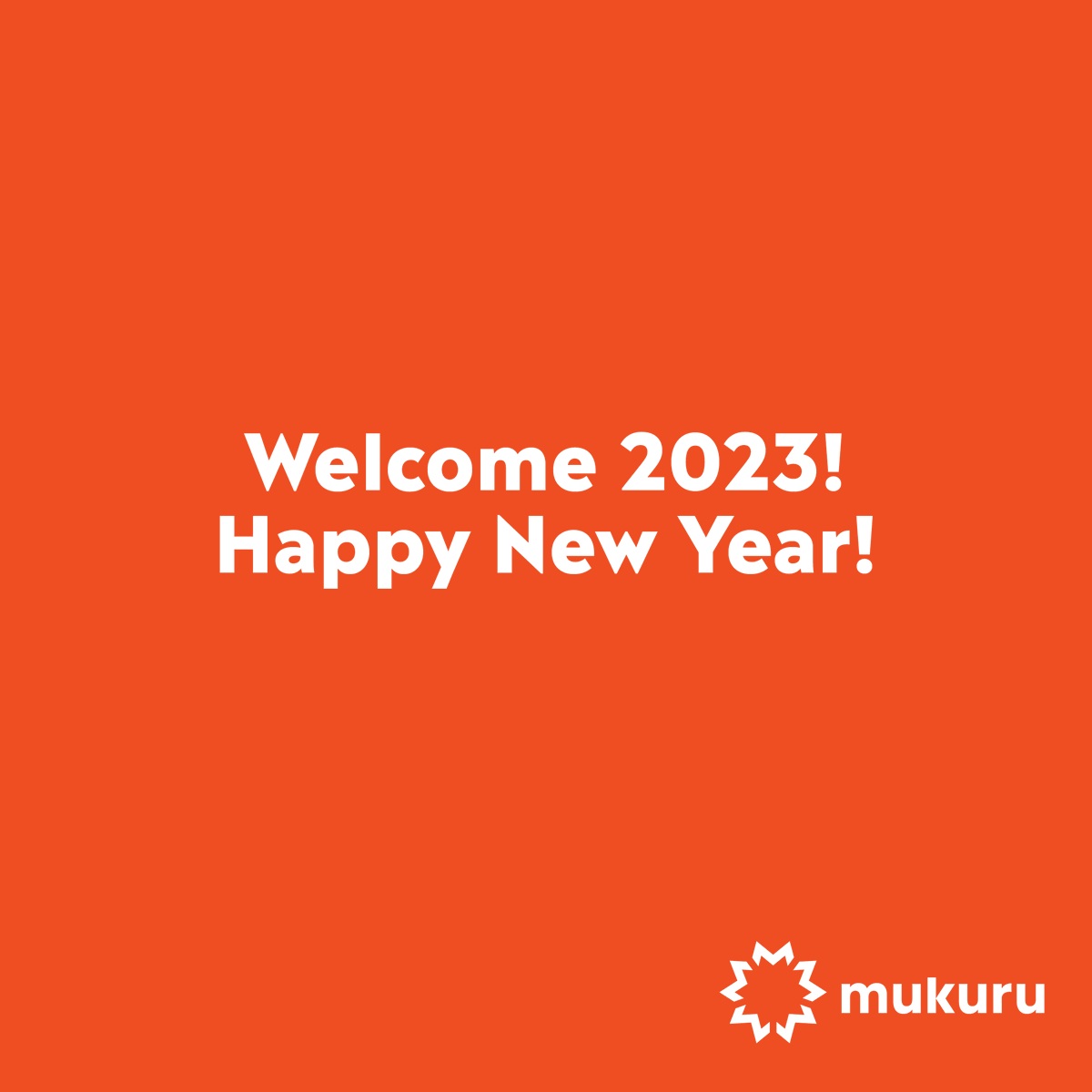 mukurudotcom's tweet photo. Happy New Year to our #MukuruChampions  🥳 🥳 🥳

We wish everyone a prosperous year and we’re thankful you have made it into the New Year with us. 

At Mukuru, we build together.

#UnleashingPossibilities #TheresMukuruForThat https://t.co/ucEE4TTvx5