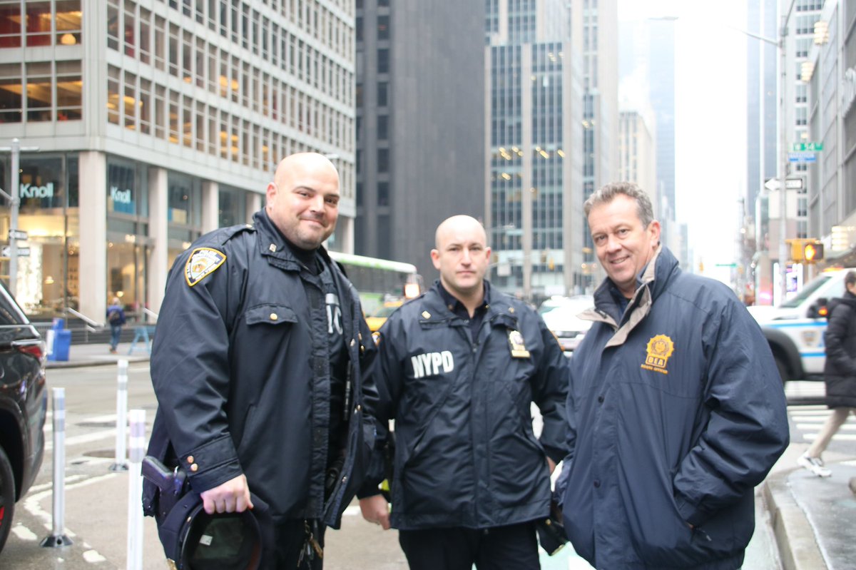 As the crowds gather in Times Square to ring in the new year, NYPD Detectives are hard at work ensuring the thousands of people will be safe — and the DEA is at their side. As we proudly support our members, we wish them a happy, safe New Year.