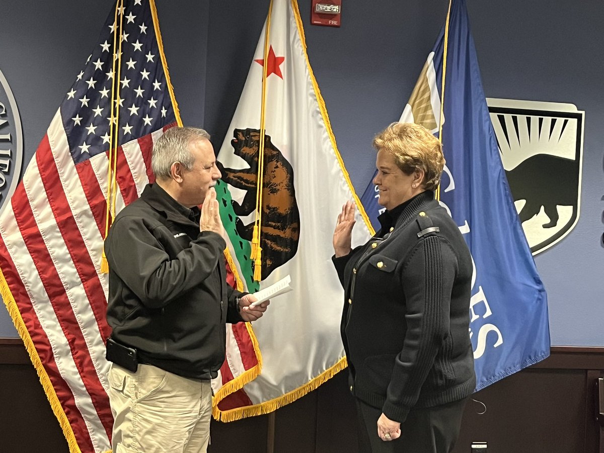 Cal_OES's tweet photo. Today @GavinNewsom announced Nancy Ward as the next Director of Cal OES. 

Director Ward is one of the nation’s foremost emergency managers with broad experience working at @DHSgov @fema @FEMARegion9 as well as Cal OES.

Huge welcome back! https://t.co/9iTHXKQVzP
