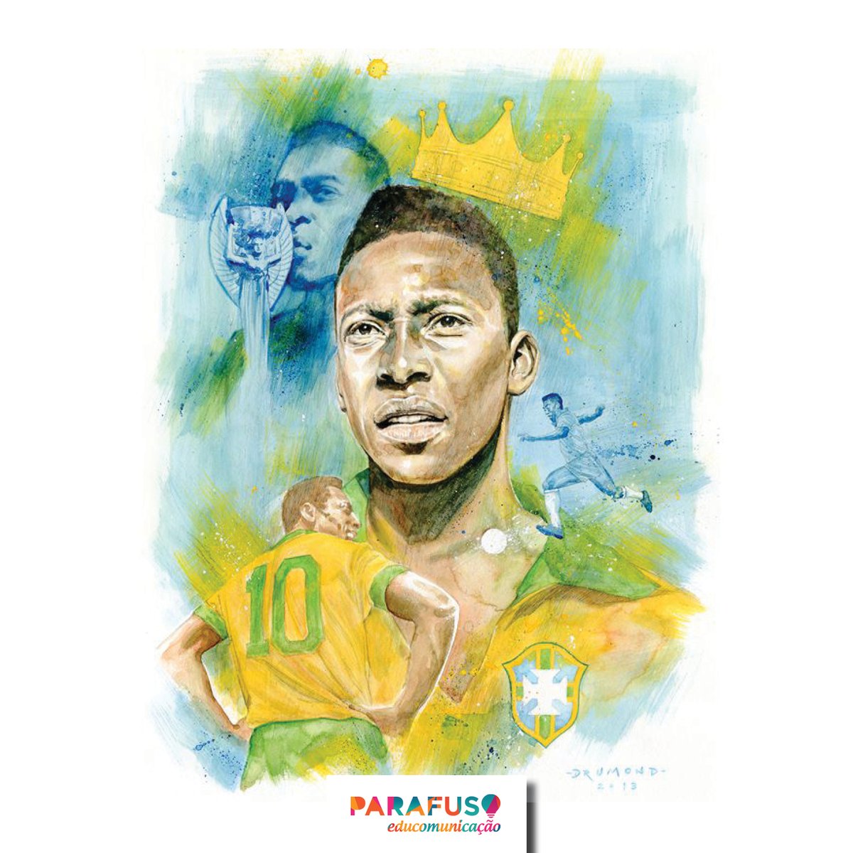 parafusoeducom's tweet photo. Visite o nosso Instagram pra curtir o nosso post por lá também: https://t.co/ogXDLQwUBM

Arte: Drumond Art/ Behance.

#ReiPelé #PeléEterno #Pelé #esporte #futebolarte #arts #Artes #illustration #arteeducação #educomunicação #ParafusoEducom https://t.co/869wHaFc0B