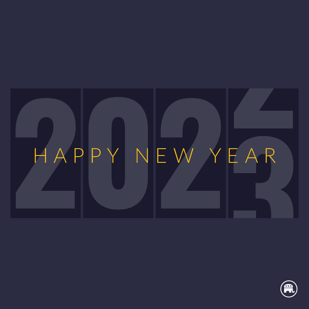 Republicans's tweet photo. Happy New Year's Eve from the GOP! https://t.co/B1hhupx3SE