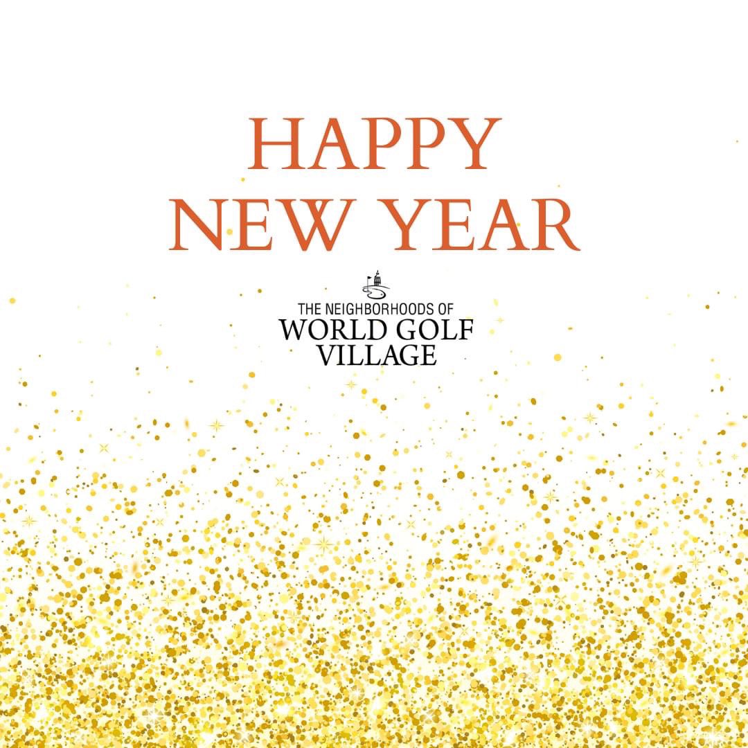 Happy New Year, World Golf Village neighbors! May 2023 be filled with good health, happiness, and wonderful memories.  

#WGV #worldgolfvillage #northflorida #northeastflorida #newyear #newyearseve #newyear2023