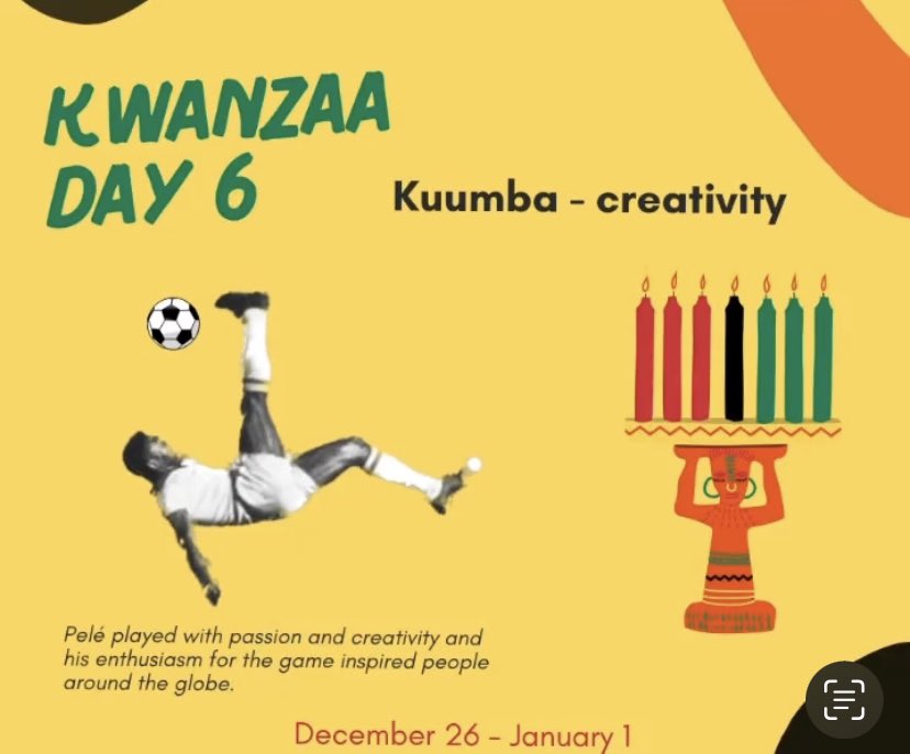 NegroLeagueFilm's tweet photo. Our Kwanzaa posts may not get the biggest engagement, but we’re not giving up on sharing the info. #learningstuff #kwanzaa #Kuumba https://t.co/asTeRp2y8J