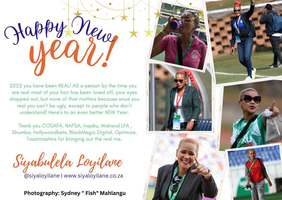 siyaloyilane's tweet photo. #MsShumba
#NewYear
#reflections
@COSAFAMEDIA @OptimizeAgency @Eq4Digital @ShumbaFootballD @HollywoodbetsSL @SupportFootZA @inqaku @Toastmasters @SA_WASF Thank You https://t.co/XU5emVv5R5