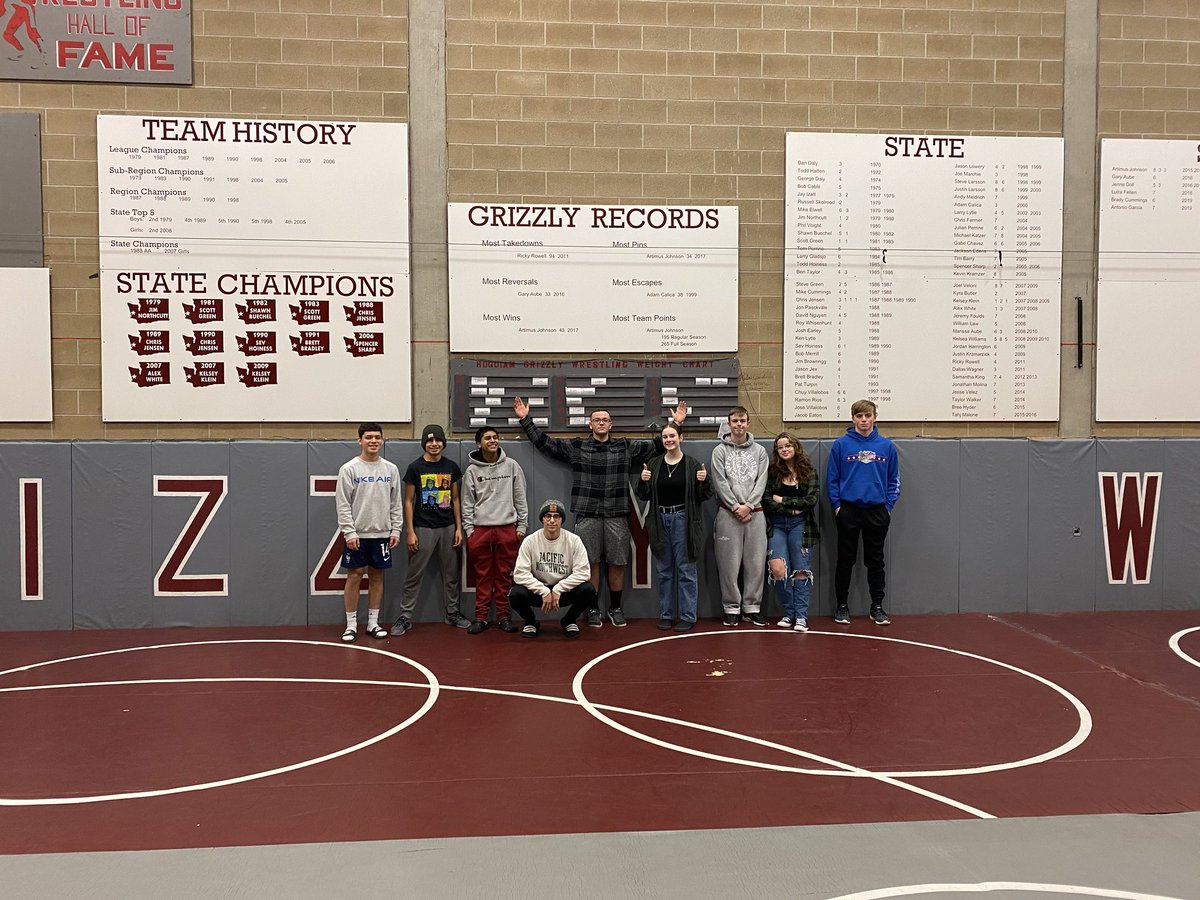 After Covid delays and hours of work our new Grizzly Wrestling Hall of Fame has finally been put up!