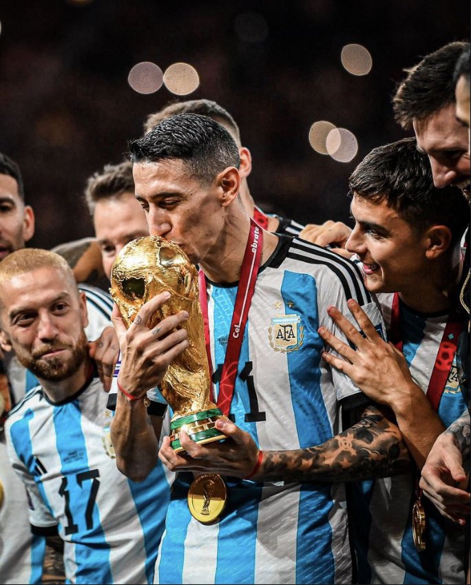Salvado96043056's tweet photo. @a04066999 @nessunolau @CoquetteEric @64Karine75 Y este es el nuestro. El del gol en final JJOO de Beijing a Nigeria, el gol a Brasil en Maracana (copa America), a Italia en Wembley (Intercntinental), a Francia en Qatar..Si, Angelito Di Maria 😘 https://t.co/NcwOT8w8jH