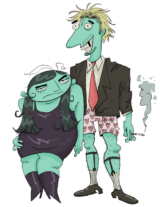 these two bozos show up to your new years eve party wyd 