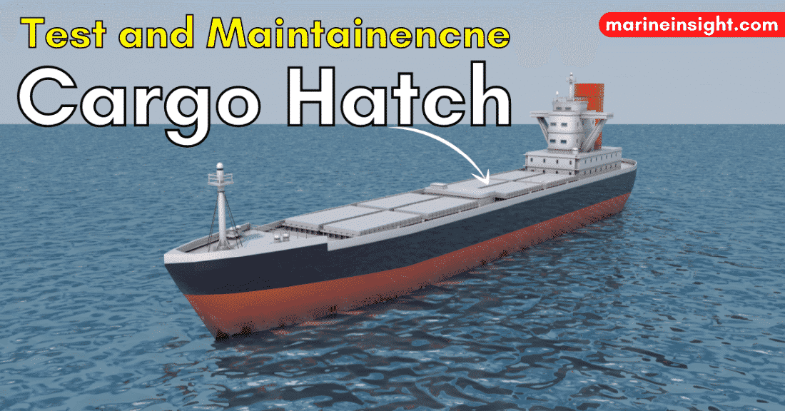 MarineInsight's tweet photo. How to Test and Maintain Cargo Hatch Cover of a Dry Ship?
...Check Out this article ๐https://t.co/WBpDoDyD89
#HatchCover #Shipping #Maritime #MarineInsight #Merchantnavy #Merchantmarine #MerchantnavyShips https://t.co/ojVl0KWiOG
