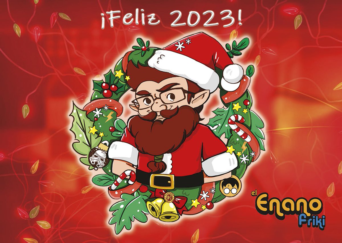 ¡Feliz 2023 familia! 

¡Esperamos que estéis listos para un nuevo año lleno de increíbles aventuras! ¡Quién sabe qué nuevas y emocionantes sagas nos deparará el destino y el nuevo año! 

¡Que este año sea uno lleno de risas, amigos y, por supuesto, mucha diversión friki!