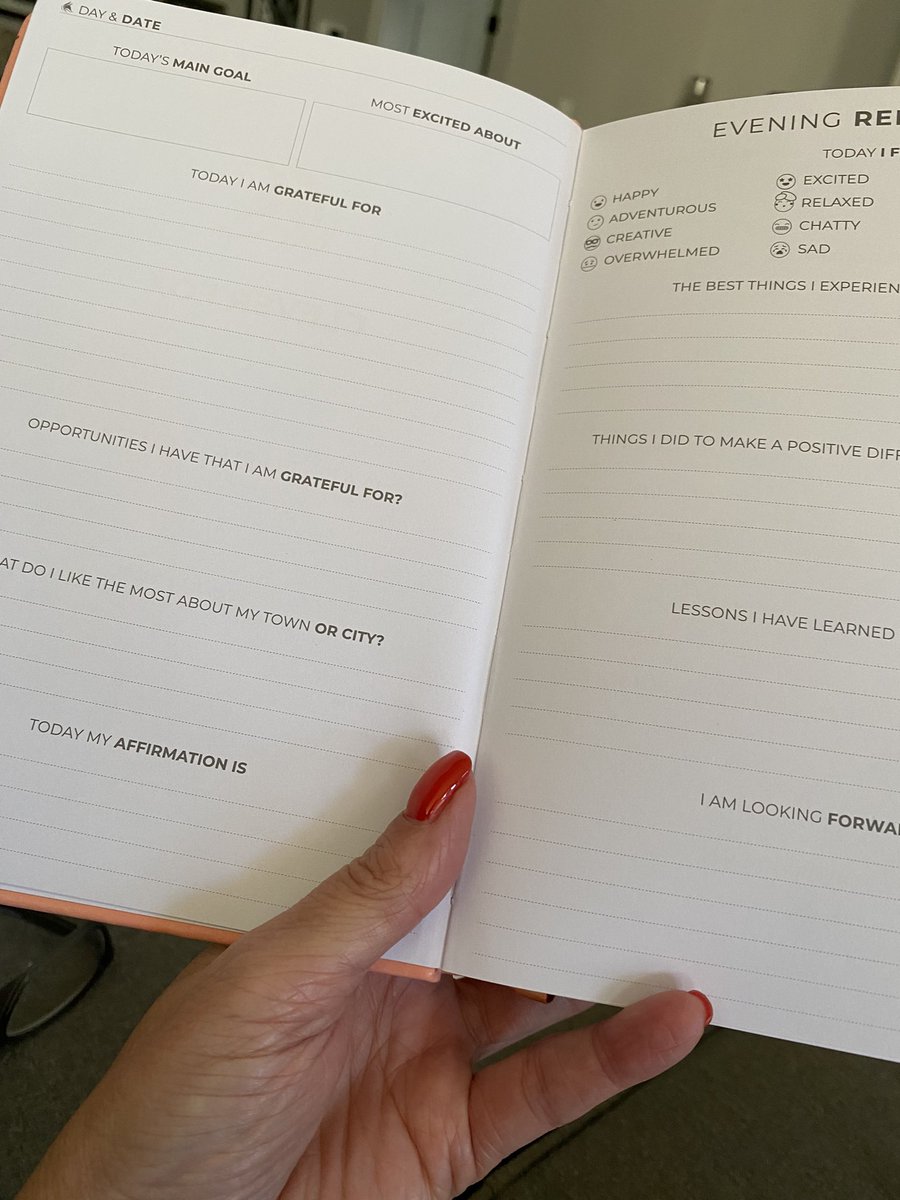 Looking forward to developing this new habit for 2023 …. a daily gratitude journal. Feel free to hold me accountable. #leaderbehaviors