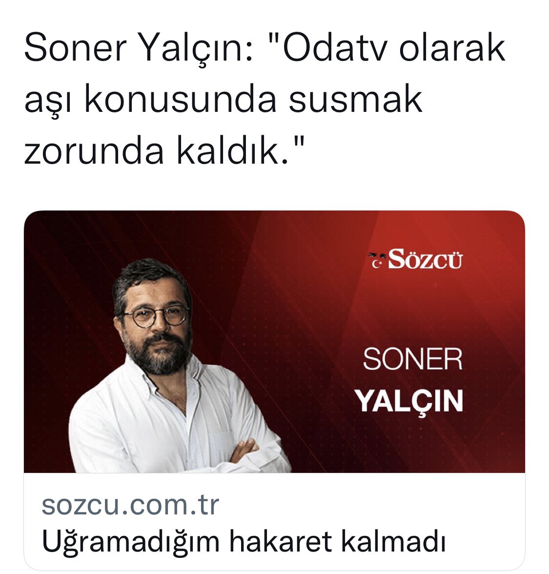 Bizler konuştuğunuz için bir kesimin hedefi olduk Şükürler olsun “Ne Var Ne Yok” susmadı