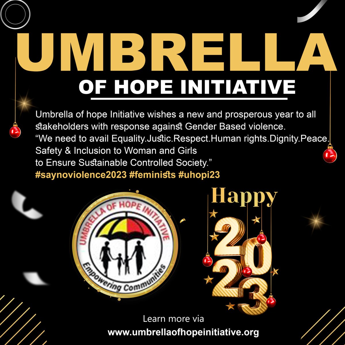 Happy new year 2023 ! 
Agenda remains the same to ensure cessation of gender based violence in our society. Its possible through mindset change <a href="/FrenchEmbassyUg/">France in Uganda 🇫🇷🇺🇬</a> <a href="/FrauenUG/">Frauen Initiative Uganda</a>  <a href="/Sunshinerwa/">Dr Aaliyah 🇷🇼</a> <a href="/Evelynkyokunda/">Evelyn</a> <a href="/NamiyaAllen/">Allen Namiya</a> <a href="/AyebazibweAlle1/">Ayebazibwe Allen</a> <a href="/ajunasimonUg/">Simon Ajuna🇺🇬</a> <a href="/HellenNanono/">Nanono Hellen</a> <a href="/Ankunda1Alvin/">Alvin Ankunda</a> #2023