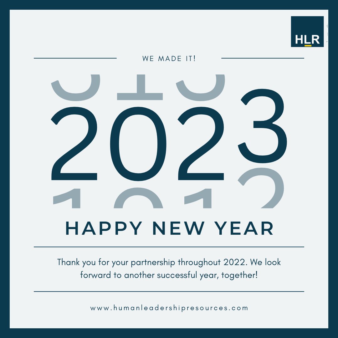 TeamHLR's tweet photo. Thank you for making 2022 meaningful! Happy New Year to you all. https://t.co/OPgEmVT9Mi