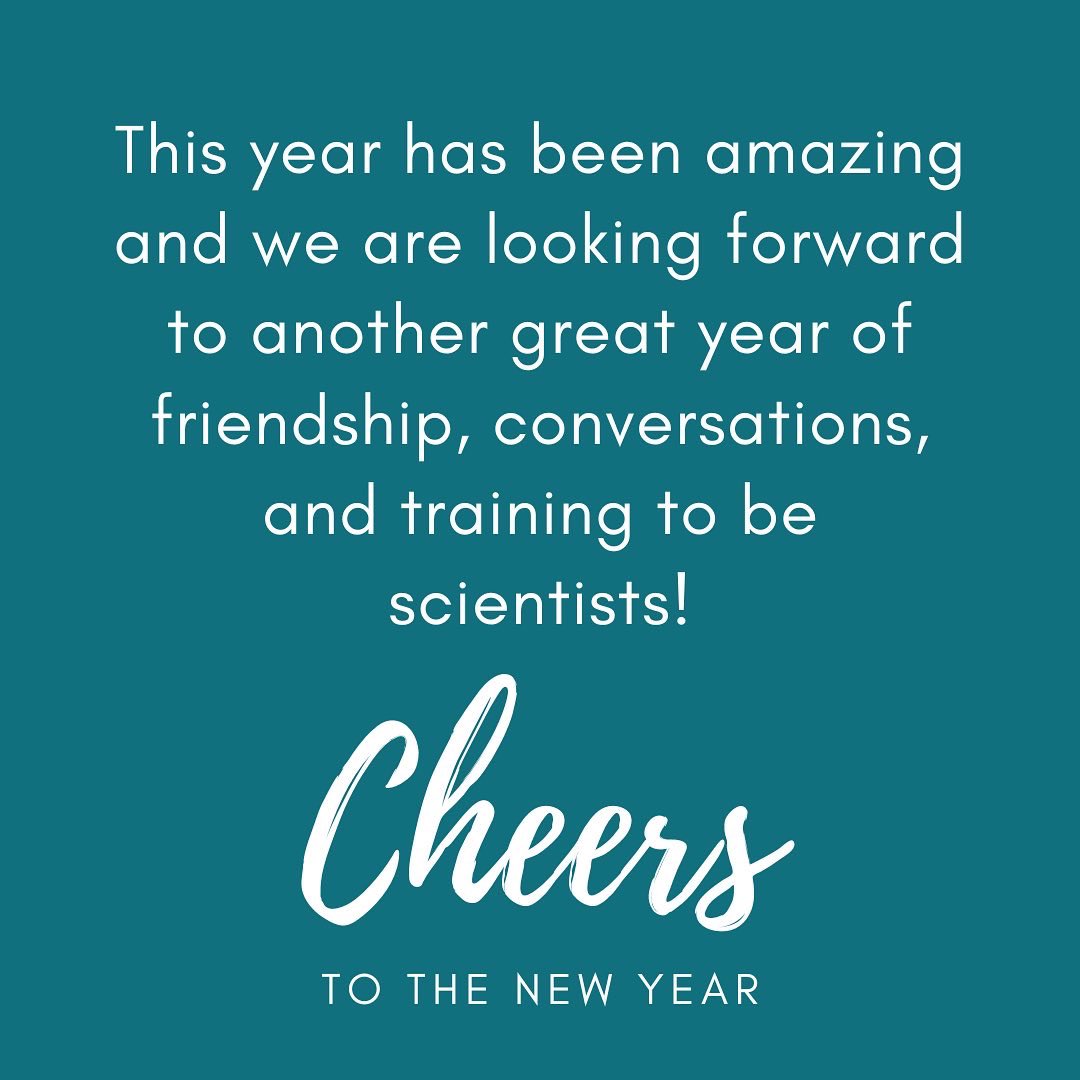 Thank you to everyone who has supported our podcast! We are so grateful to be able to share our scientific journey with everyone! Here’s to another great year! 🎉