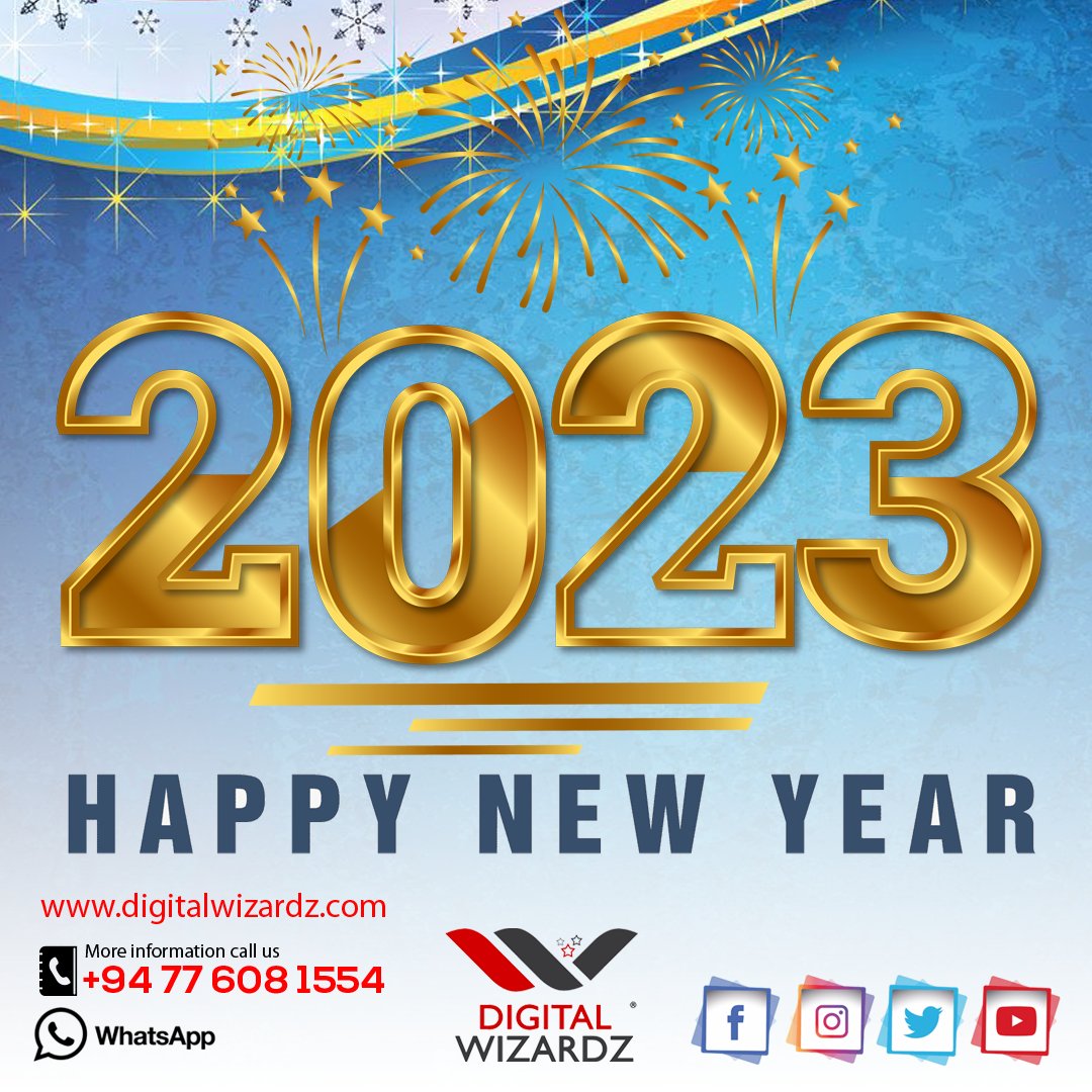 May the New Year bring you happiness, peace, and prosperity. Wishing you a joyous 2023!
Happy #NewYear! 😊✨🙏