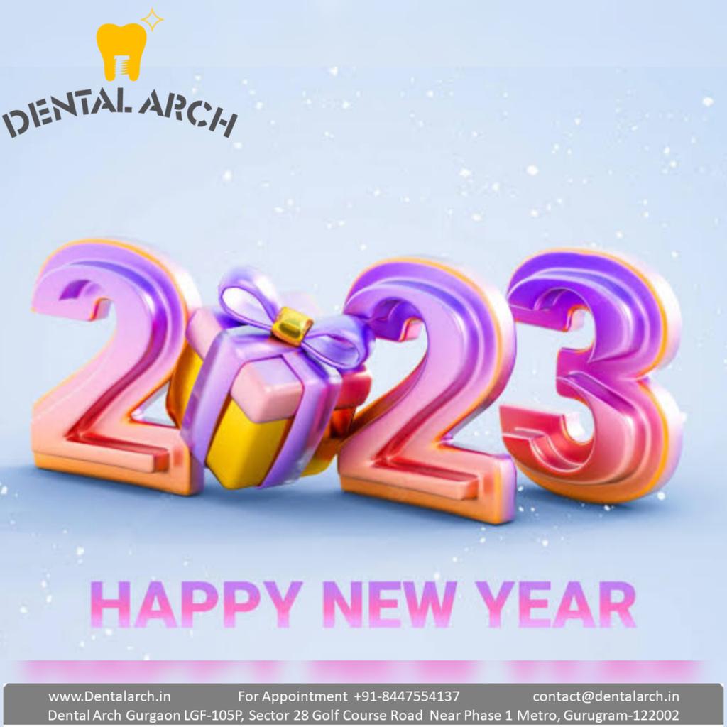 #HappyNewYear2023 #HappyNewYear #Dentalarch wishes you a very Happy New year