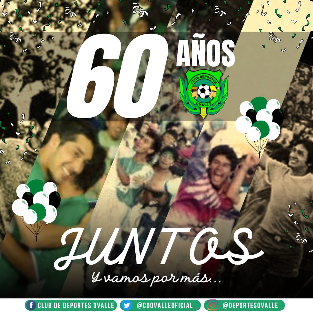 ¡Feliz aniversario, CDO! 💚🤍 Tú historia, tus alegrías y tus tristezas nos llenaron el corazón tantas veces, que te transformaste en una pasión eterna. 

Un abrazo a todos los hinchas que están repartidos por el mundo: ¡celebren porque nuestro primer amor hoy cumple 60 años! ⚽