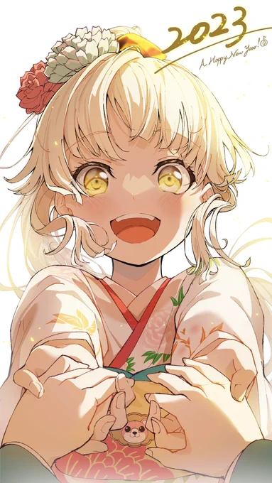 皆さん新年明けましておめでとうございます!去年も色んなイラストを多くの人に見てもらい、とても充実していました。今年もたくさん描いて見て貰えればと思っています。皆さんよろしくお願いします! 